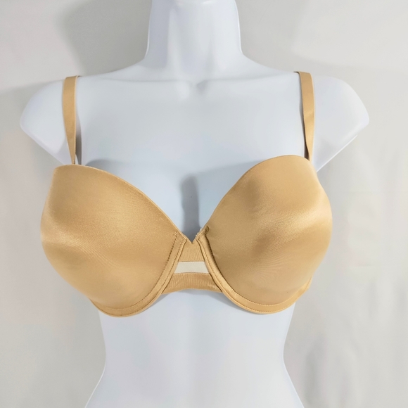 Maidenform Inspirations Dream Lift Multi Way Convertible Push Up Bra Beige 36D - Picture 3 of 11